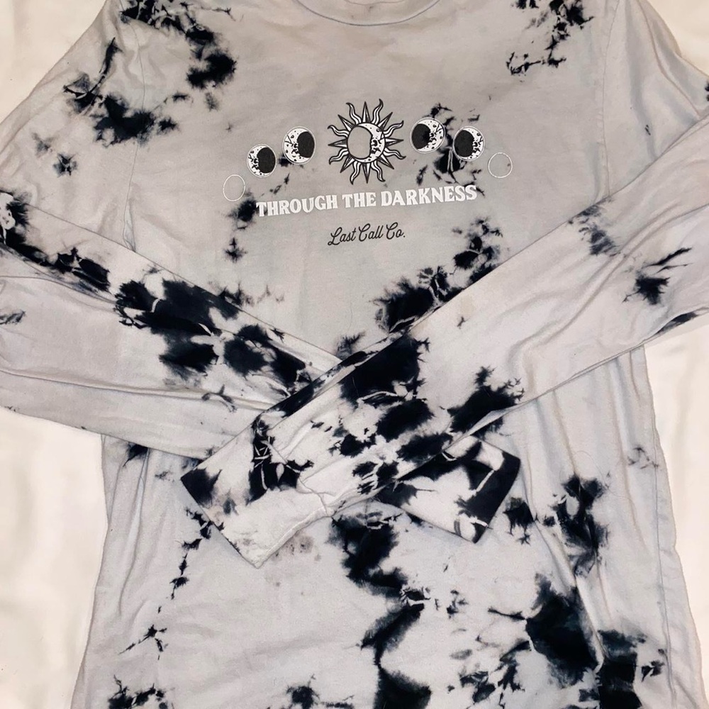 tie dye long sleeve